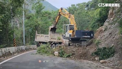 花蓮山崩直擊！落石瀑布狂砸 距民宅僅50米