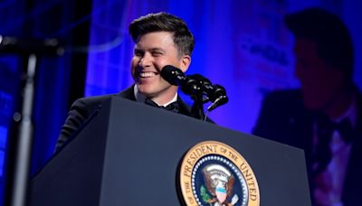 SNL star Colin Jost roasts politicians, praises journalists at correspondents’ dinner