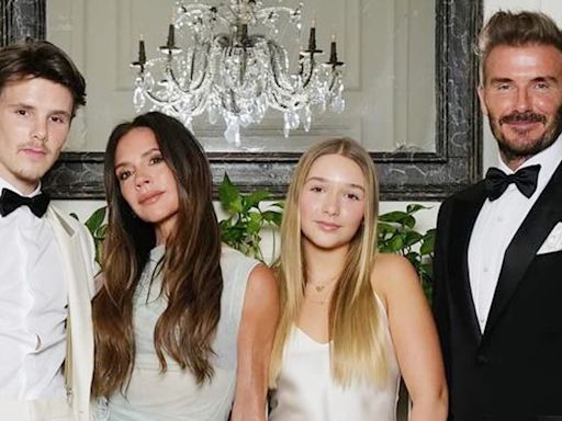 Mucho más rubia y maquillaje 'glossy': así es el nuevo estilo de Harper Beckham