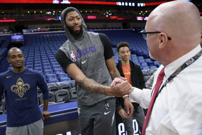 Pelicans will use final Lakers' 1st-round pick from the Anthony Davis trade in 2025, AP source says