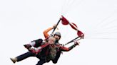 Gov. Greg Abbott basks in 'peaceful' exhilaration after making first parachute jump