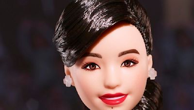 Olympic figure skater Kristi Yamaguchi is ‘tickled pink’ to inspire a Barbie doll