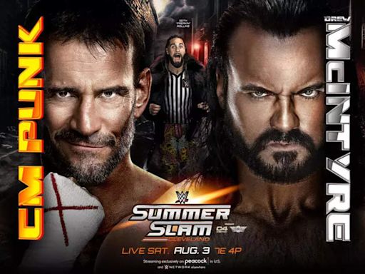 WWE SummerSlam 2024 match card, date, start timings, how to watch and more | WWE News - Times of India