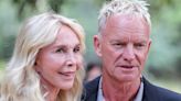 Sting puts on a loved-up display with his wife Trudie Styler