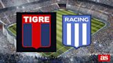 Tigre 0-4 Racing Club: resultado, resumen y goles