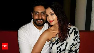 Here's how Aishwarya Rai Bachchan reacted when Abhishek Bachchan questioned...at home during the COVID-19 lockdown | Hindi Movie News - Times of India