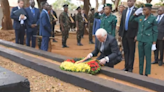 Germany’s president has apologized for colonial-era killings in Tanzania over a century ago