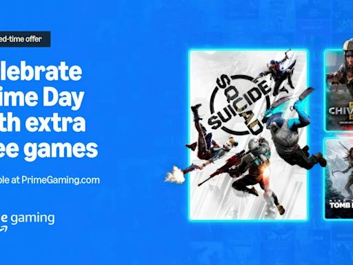 Prime Day Gaming Will Gift Suicide Squad, Chivalry 2, and Rise of the Tomb Raider