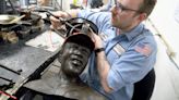 Jackie Robinson is rebuilt in bronze in Colorado after theft of statue from Kansas park