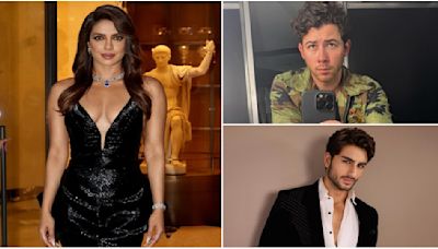 Priyanka Chopra’s black gown look gets big love from hubby Nick Jonas, Ibrahim Ali Khan, Ayushmann Khurrana, and more