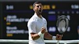 Djokovic logra una trabajada victoria ante Popyrom para pasar a octavos de Wimbledon