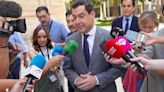 Moreno urge al Gobierno a tomarse "en serio" la "infrafinanciación" de CCAA como Andalucía y la reforma del modelo