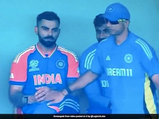 Rahul Dravid Spots Motionless Virat Kohli In Dugout, Then Does This - Watch | Cricket News