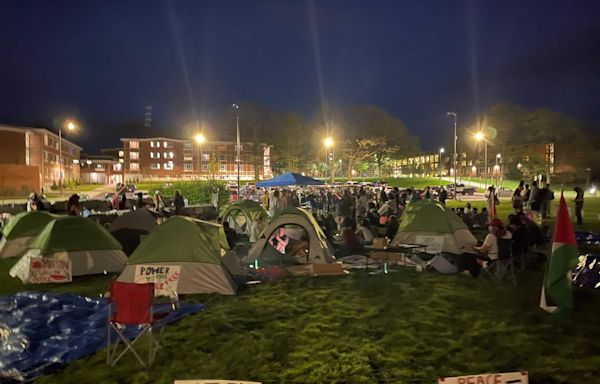 At Binghamton U — known to attract Jews but not activists— an encampment for Gaza arises