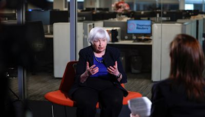 Yellen says US economy strong, all options open on China's overcapacity