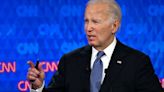 Joe Biden's scratchy voice at the start of the debate sparks questions