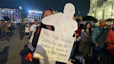 Exigen un México libre de feminicidios previo a evento de Sheinbaum en el Zócalo