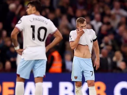 James Ward-Prowse vows West Ham will bounce back from 'embarrassing' Crystal Palace defeat