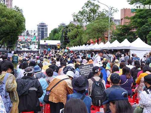 圖輯／反對藍白黑箱！群眾再聚立法院護民主 現場綿延人潮畫面曝光