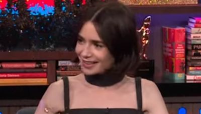 Lily Collins reveals which of her dad Phil's song is her favorite