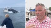 "Es un milagro que estemos vivos": hablan pescadores que iban en bote golpeado por una ballena en New Hampshire