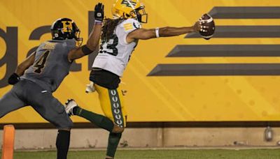 Elks down Tiger-Cats 29-25 for first win of CFL season