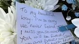 Jay Slater's devastated parents leave tributes near Tenerife ravine where teen's body was found