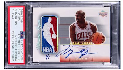 A Michael Jordan Logoman Patch Card Just Sold for a Record $2.9 Million at Auction