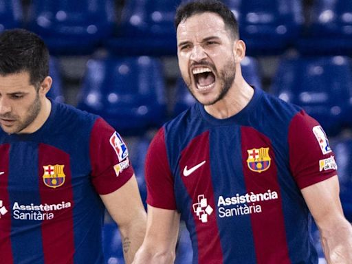 Definidas las semifinales de la OK Liga tras la victoria del Barça en la pista del HC Sant Just