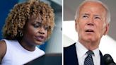 White House Press Secretary Karine Jean-Pierre ...Anyone Is 'Hiding' Information About President Joe Biden's Health