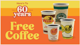 Wawa is giving away free coffee for its 60th birthday: Here's what to know
