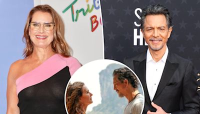 Brooke Shields stripped down to comfort ‘vulnerable’ Benjamin Bratt during nude scene