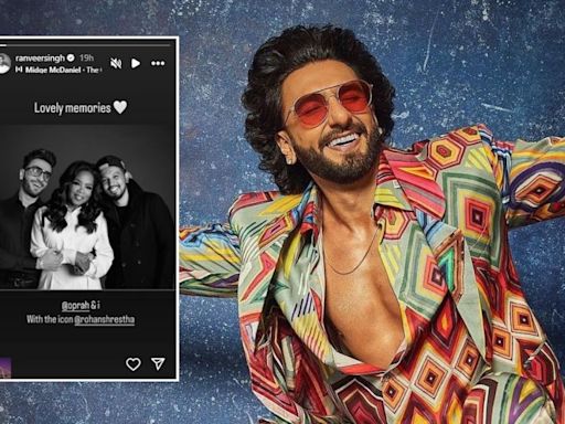 Ranveer Singh Hilariously Photoshops Himself With Oprah Winfrey; Reason Will Make You Go LOL