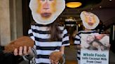 Britain Whole Foods Market Protest