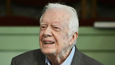 Jimmy Carter says he hopes to vote for Kamala Harris