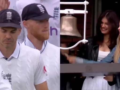 WATCH: Emotional James Anderson Leads England Out in Farewell Test, Daughters Pay Golden 'Bell' Tribute at Lord's