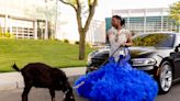 How to make prom night the G.O.A.T? Bring along an actual goat