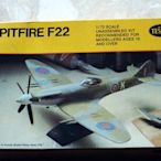 《廣寶閣》 美國TESTORS模型出品  1/72二戰英國SPITFIRE F22噴火戰鬥機 直購價