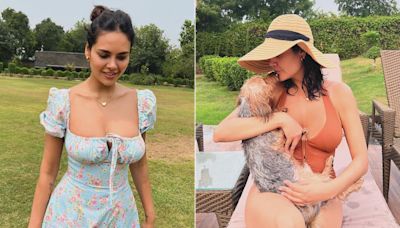 Esha Gupta's Quick Monsoon Getaway With Her Furry Friends And Family Was In Fact Rainbows And Sunshine