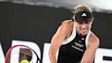 Kerber loses first match in Europe since return to tennis