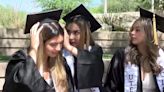Friends graduate nursing school after earning degrees before their high school diplomas