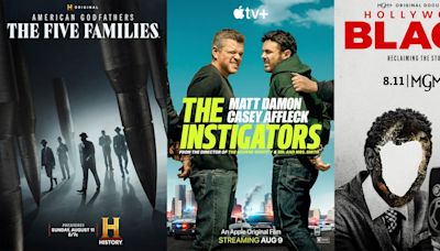 ‘The Instigators’ with Matt Damon, ‘Hollywood Black,’ ‘The Five Families’ and more: Week’s best streaming TV & movies