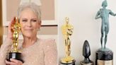 Where did Jamie Lee Curtis put her Oscar? Next to her SAG and EEAAO butt plug award, of course