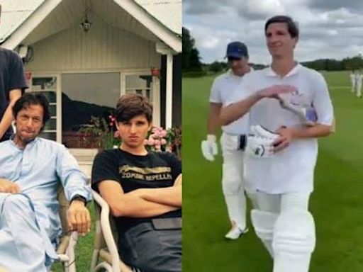 Imran Khans Son Makes Debut In Professional Cricket, Former Pakistan Captains Wife Shares Video - Watch