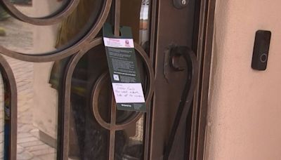 Scottsdale Fire going door to door doing fire prevention inspections