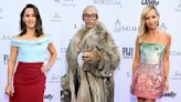 ...Lingerie With Fur Coat, Sarah Michelle Gellar Shimmers in Oscar de la Renta and More Stars at Fashion Los Angeles Awards 2024