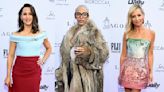 Doja Cat Layers GCDS Lingerie With Markgong Fur Coat and More Stars at Fashion Los Angeles Awards 2024