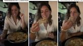 [Video] Italiana probó pizza hawaiana en Colombia y quedó pasmada: “Me duele el corazón”