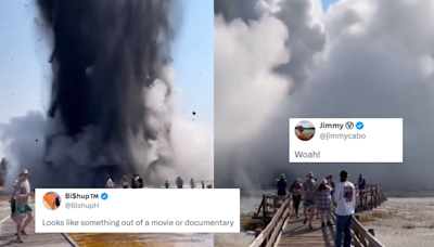 Massive Explosion Occurs At Yellowstone National Park In US; Video Leaves The Internet Horrified