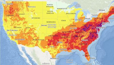 100-degree heat is coming for the East Coast on Tuesday